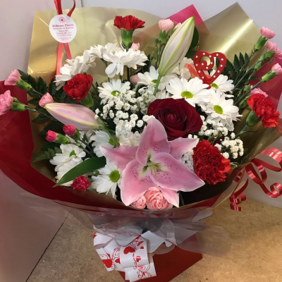 Eternal Charm - What could be more perfect than this fabulous collection of quality flowers hand-tied and delivered in water.